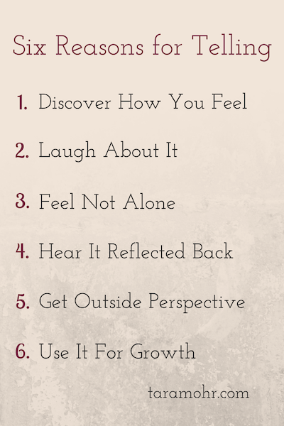 6 Reasons for Telling-TM